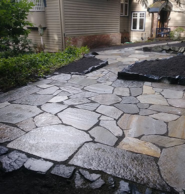 Stone Patios and Walkways in Bellevue , Red Roses Landscaping 1 LLC